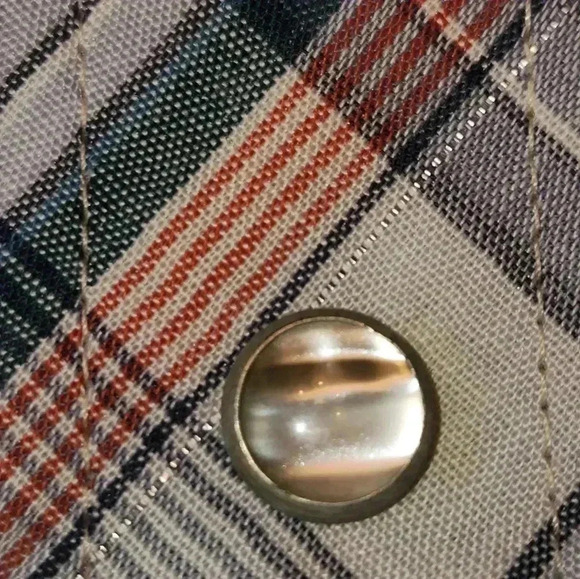 Vintage Western Shirt Pearl Snap Plaid Ely Plains Button Down Yoke - Picture 7 of 9